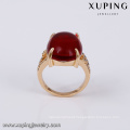 14713 Fashion jewelry elegant ring with zircon 18k latest gold luxury ring designs for men